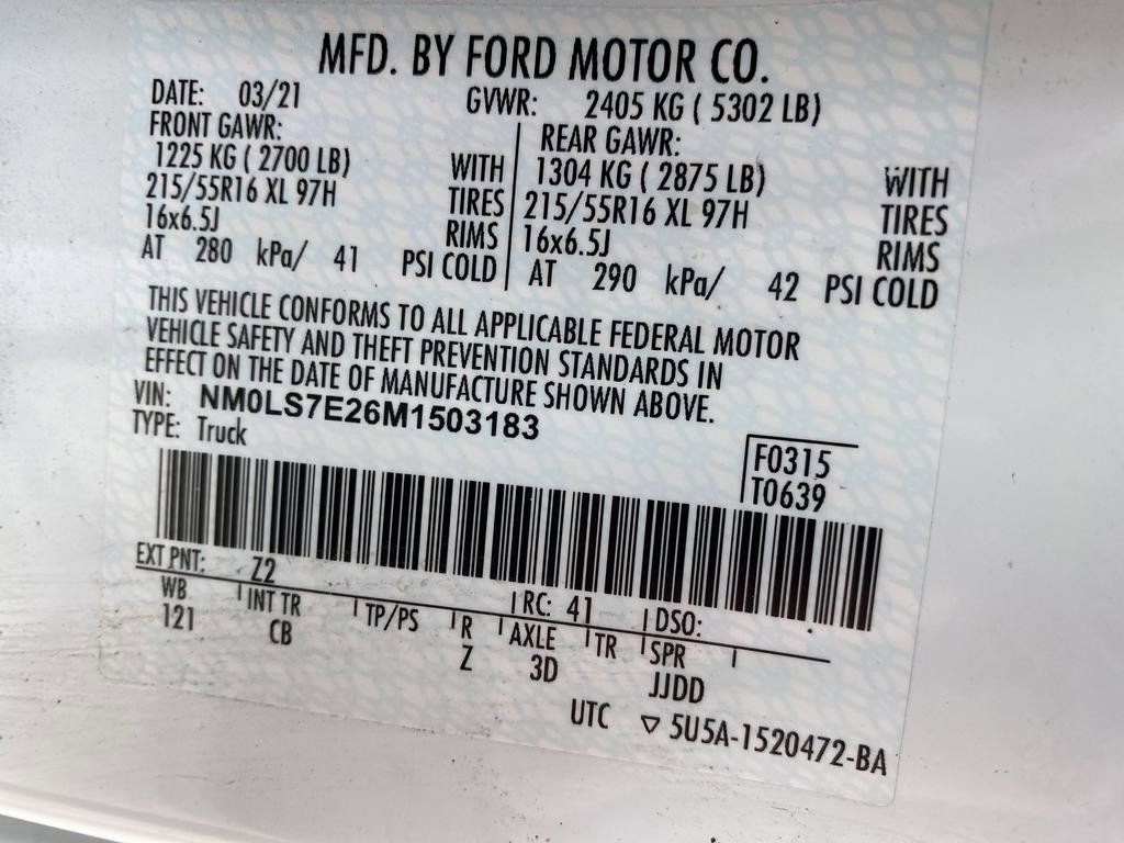 Used 2021 Ford Transit Connect XL w/ Trailer Tow Package image 46