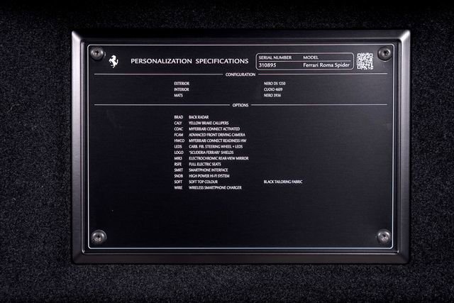 Certified 2024 Ferrari Roma Spider image 58