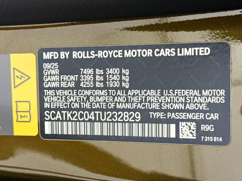 Used 2026 Rolls-Royce Spectre AWD/4WD image 32