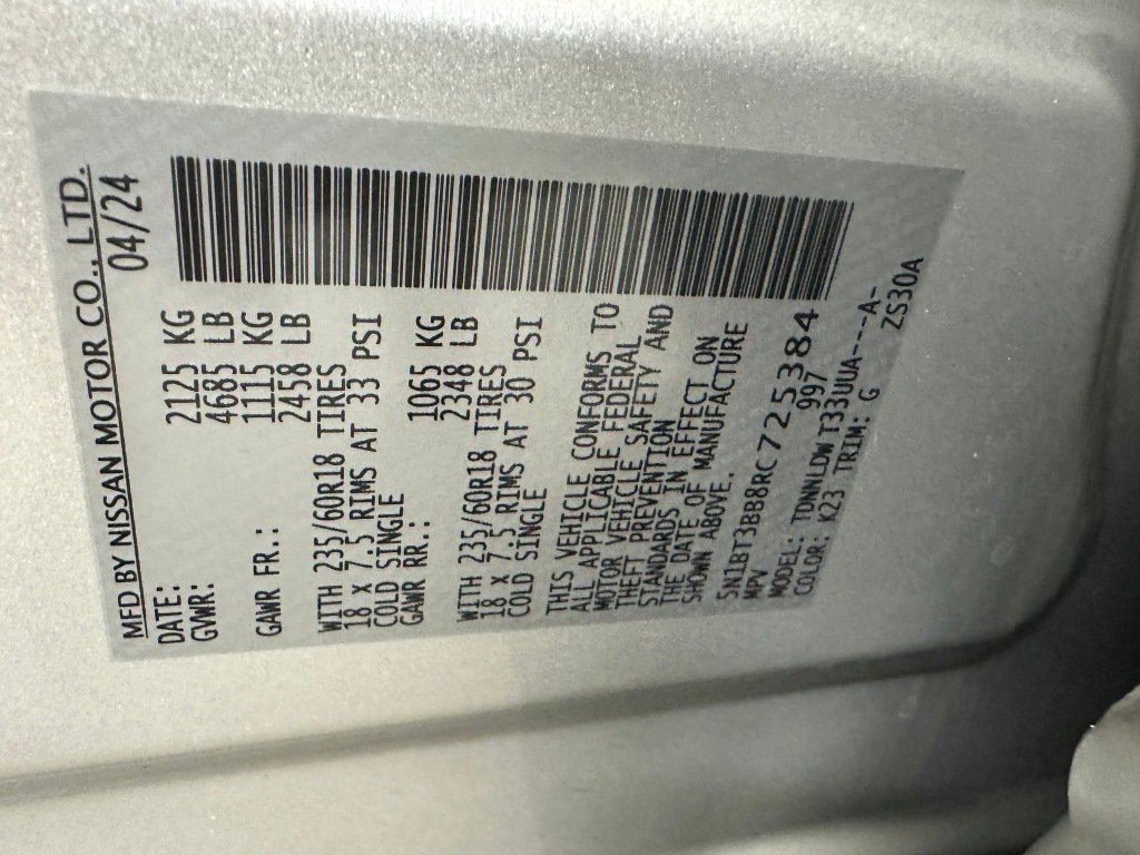 Used 2024 Nissan Rogue SV AWD/4WD image 39