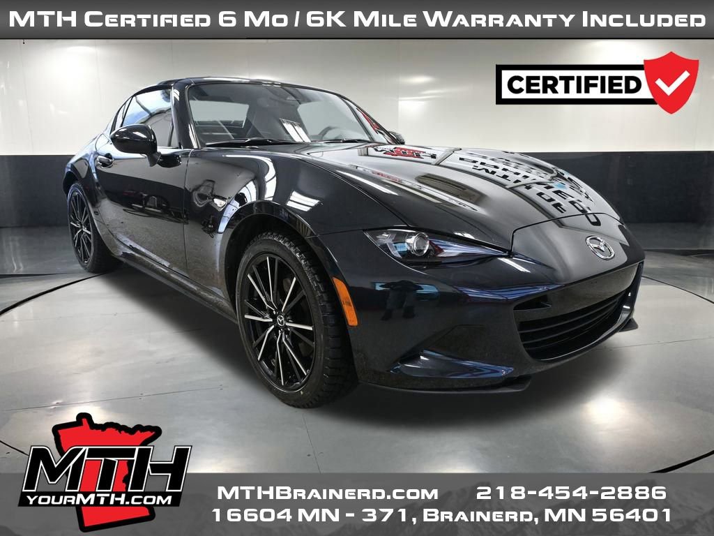 Used 2024 MAZDA MX-5 Miata RF Grand Touring w/ Weather Package image 1
