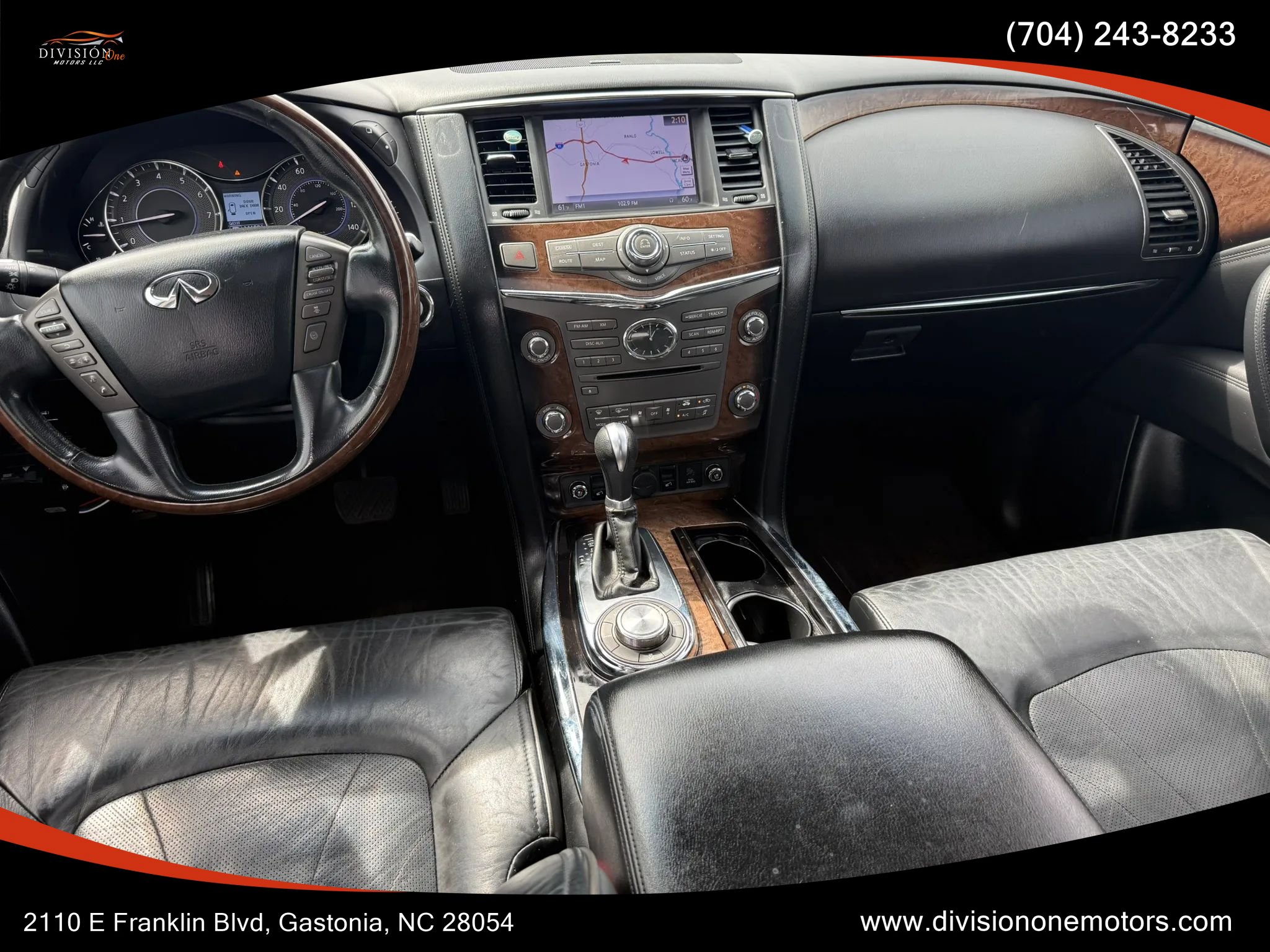 Used 2012 INFINITI QX56 4WD w/ Deluxe Touring Pkg image 8
