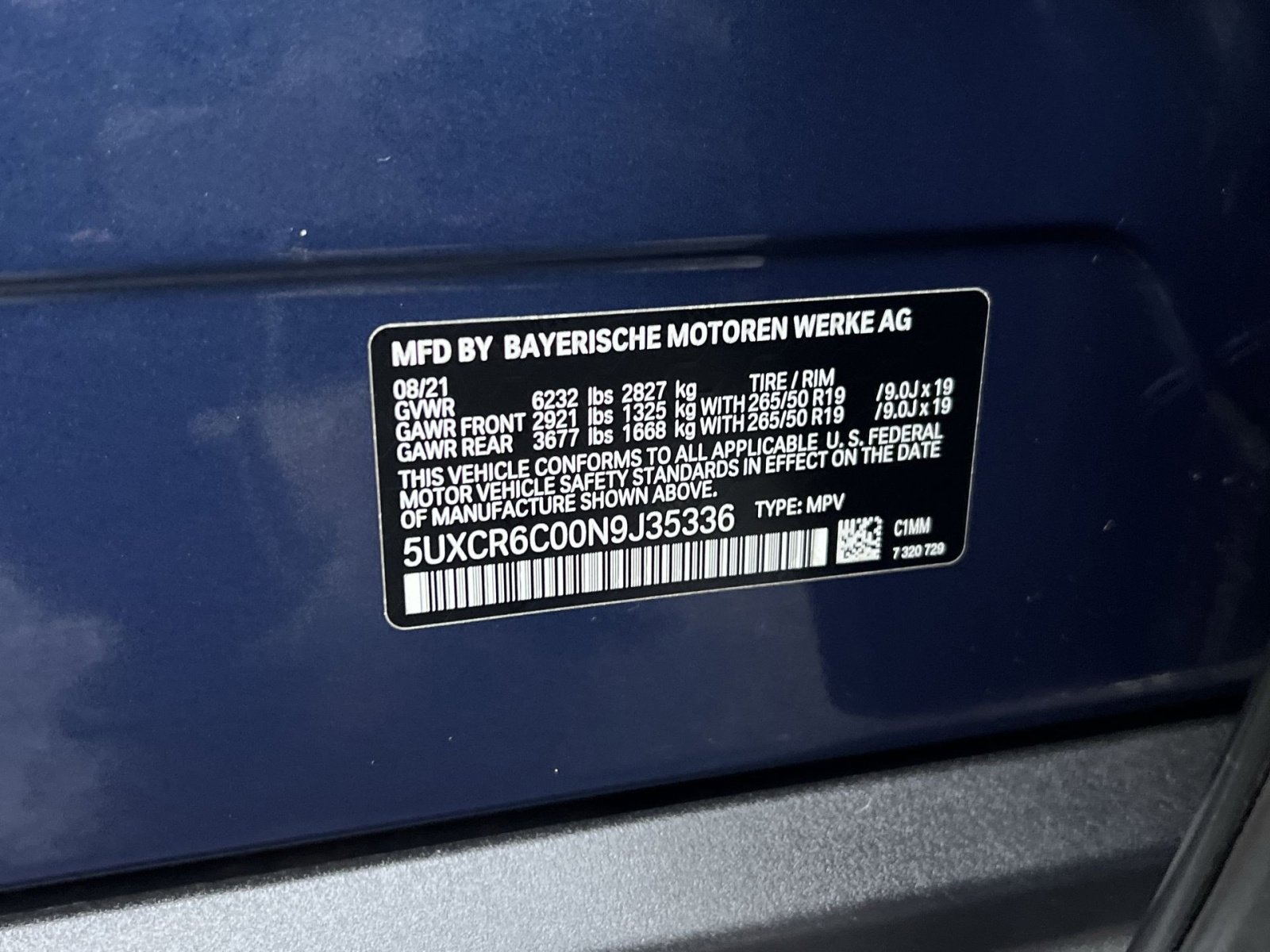 Used 2022 BMW X5 xDrive40i w/ Parking Assistance Package image 36