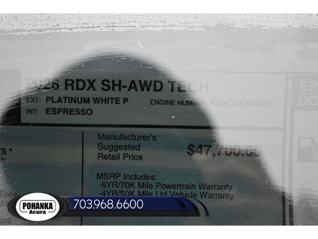 New 2026 Acura RDX w/ Technology Package image 40
