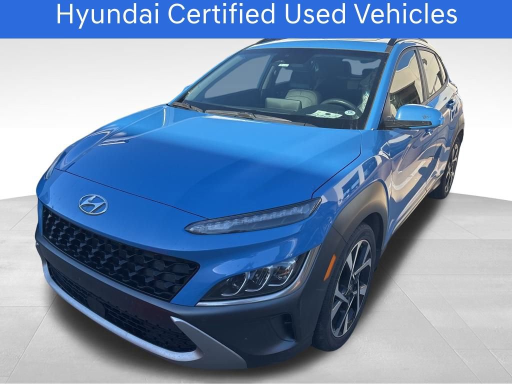 Certified 2022 Hyundai Kona Limited w/ Cargo Package