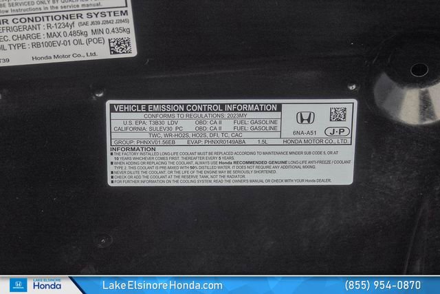 Certified 2023 Honda Accord EX image 31