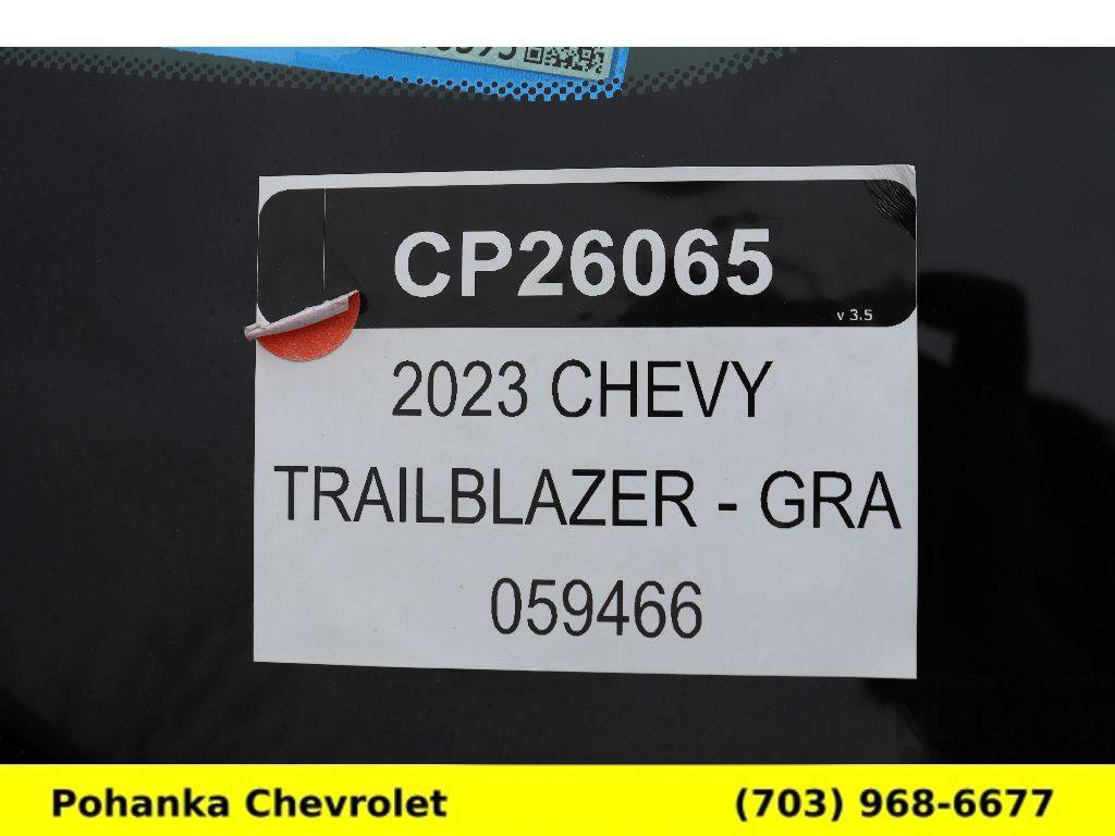 Certified 2023 Chevrolet TrailBlazer LT w/ Convenience Package image 36
