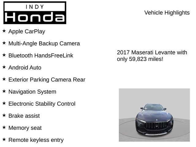 Used 2017 Maserati Levante w/ Sport Package AWD/4WD image 7