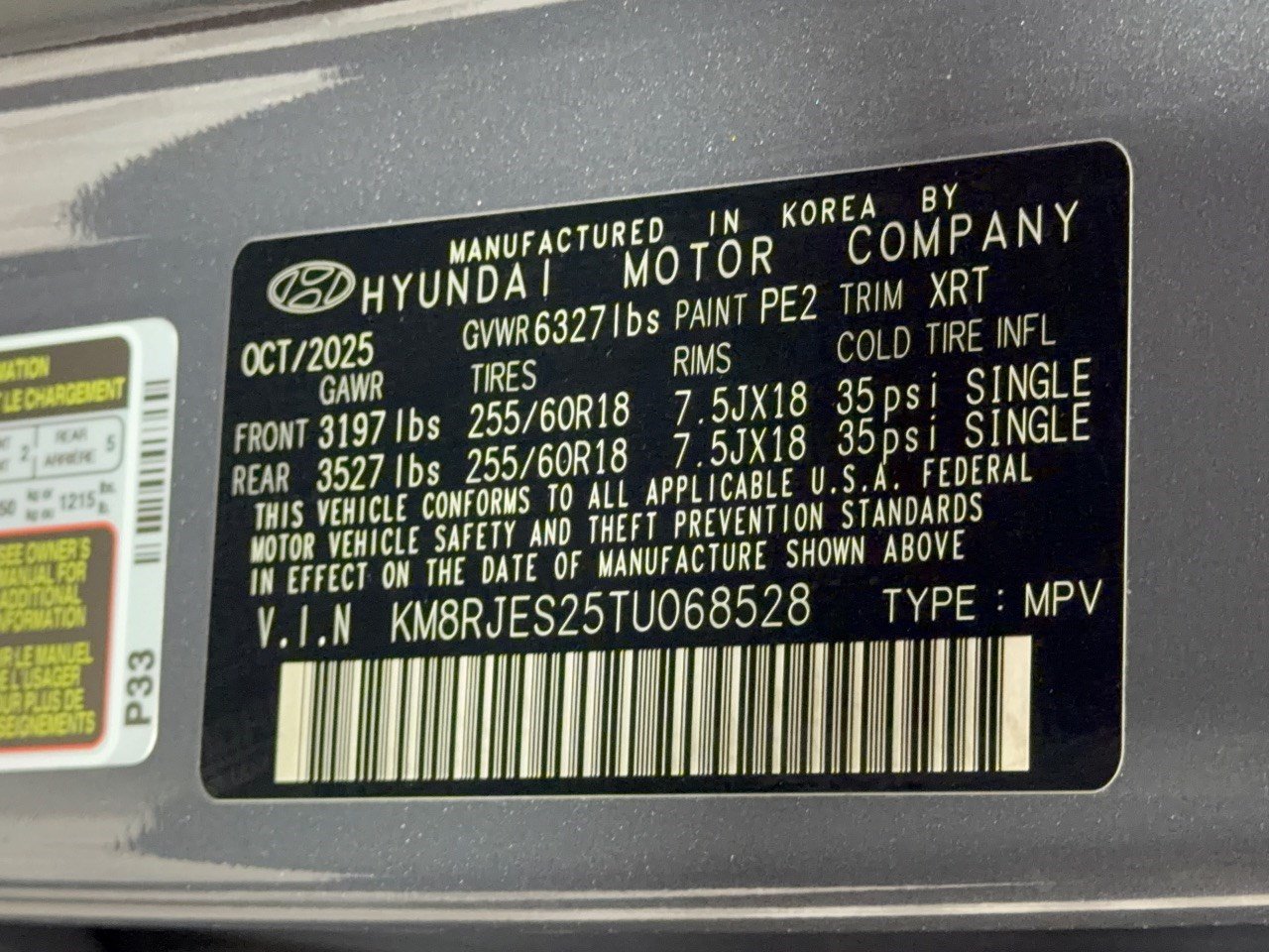 Certified 2026 Hyundai Palisade XRT Pro AWD/4WD image 31