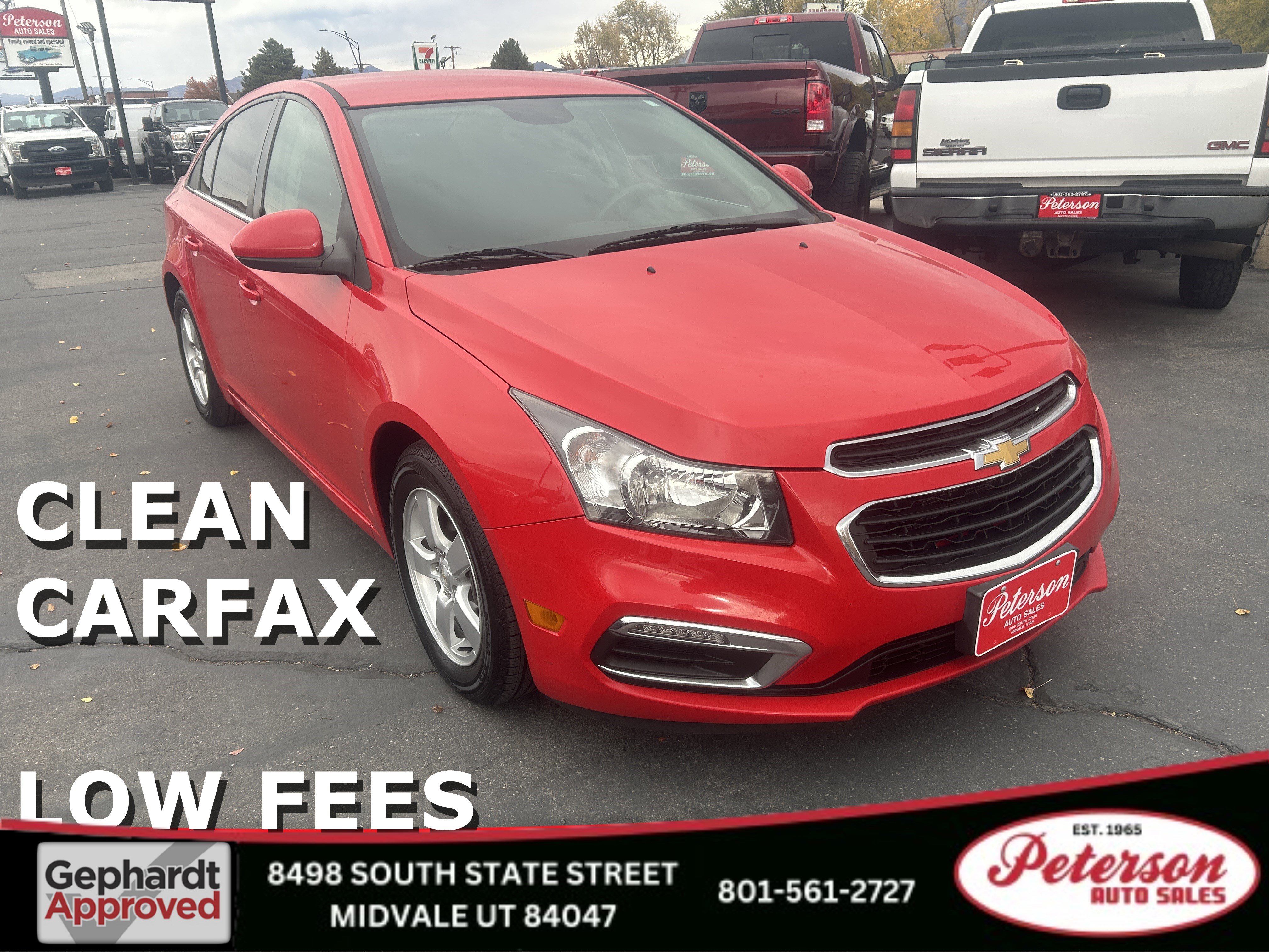 Used 2016 Chevrolet Cruze LT