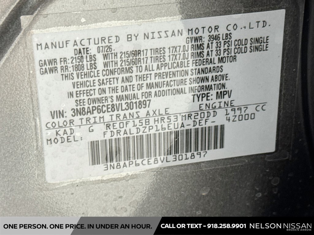 New 2027 Nissan Kicks SV w/ Cold Weather Package FWD image 30