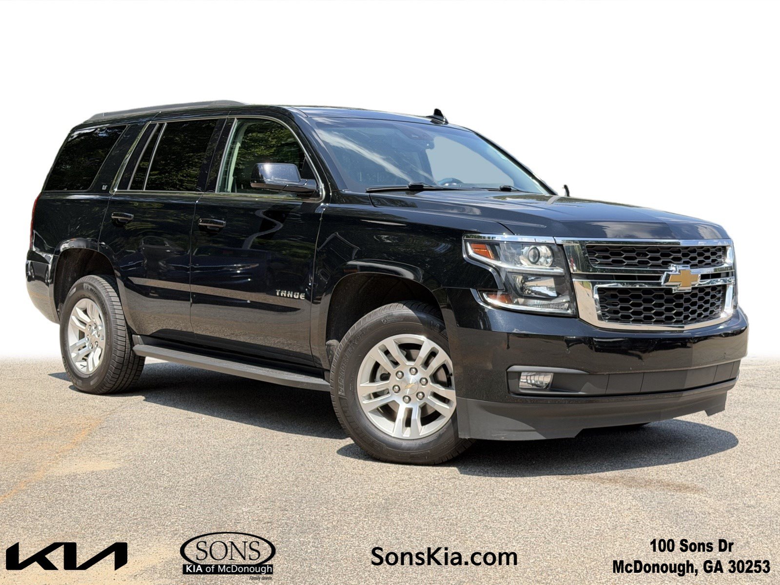 Used 2018 Chevrolet Tahoe LT w/ Luxury Package RWD image 1