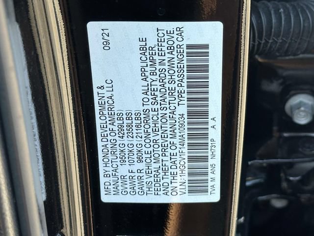 Used 2021 Honda Accord LX image 30
