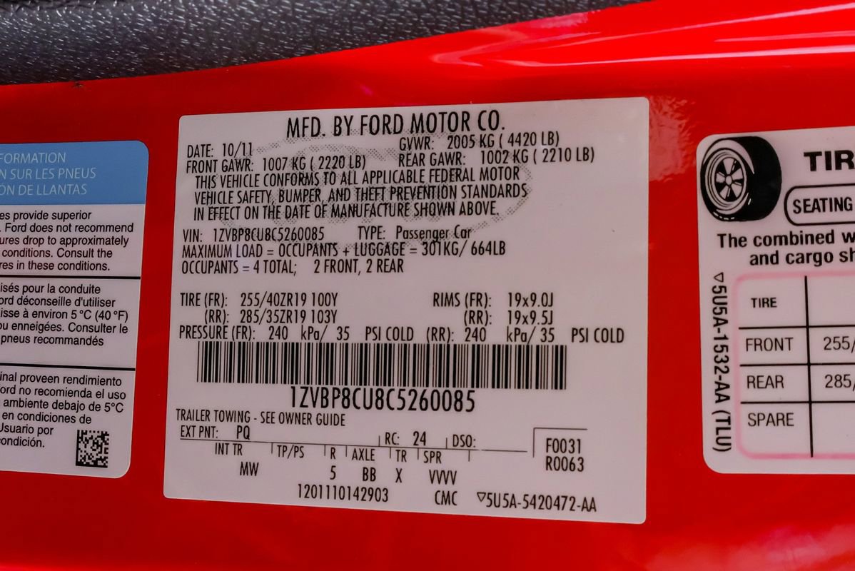 Used 2012 Ford Mustang Boss 302 w/ Boss 302 Accessory Pkg image 55