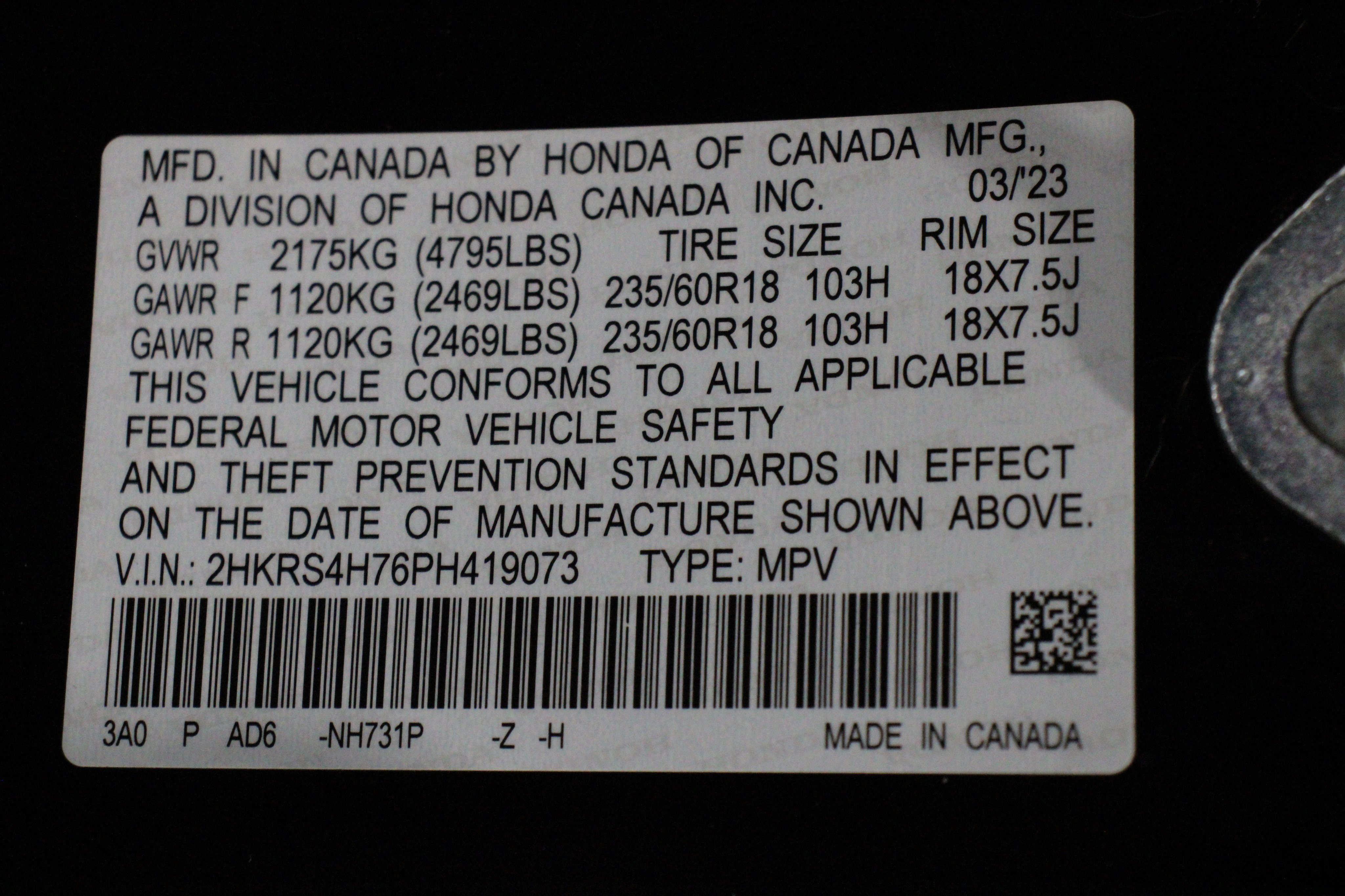 Used 2023 Honda CR-V EX-L image 43