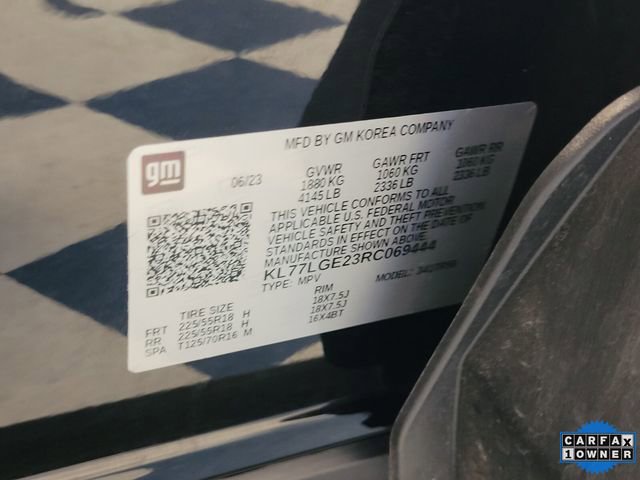 Used 2024 Chevrolet Trax RS w/ Sunroof Package image 15