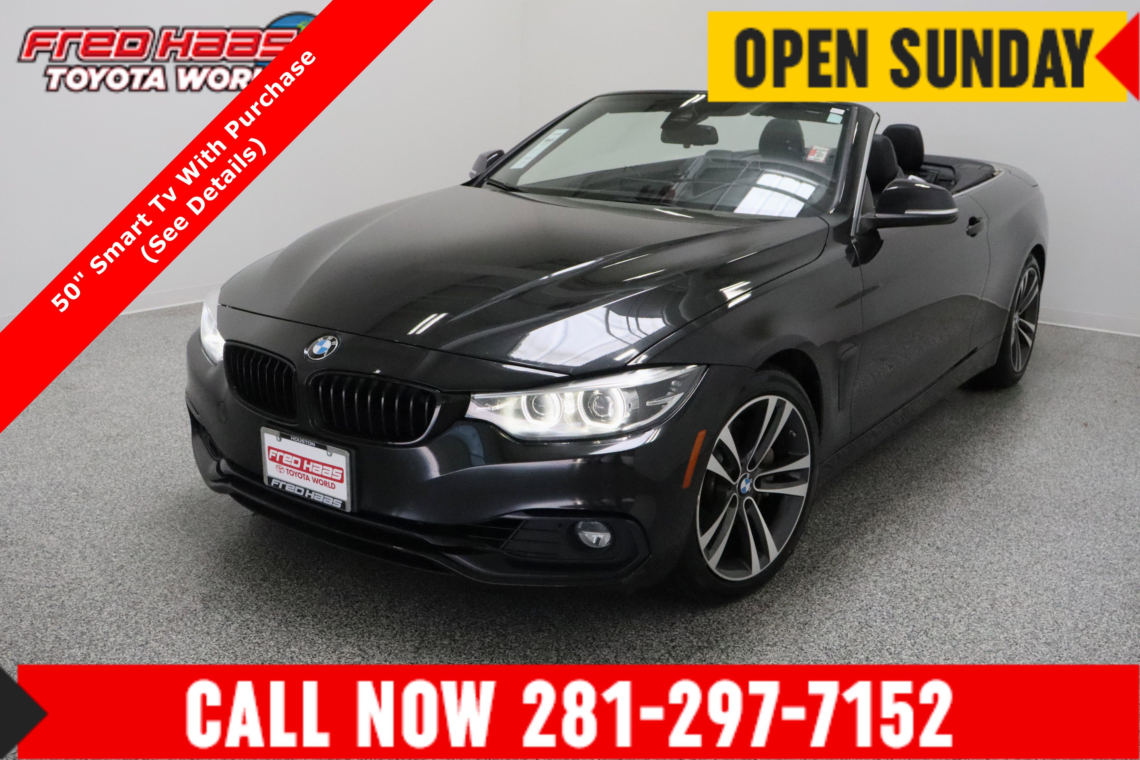 Used 2020 BMW 440i Convertible w/ Convenience Package image 1