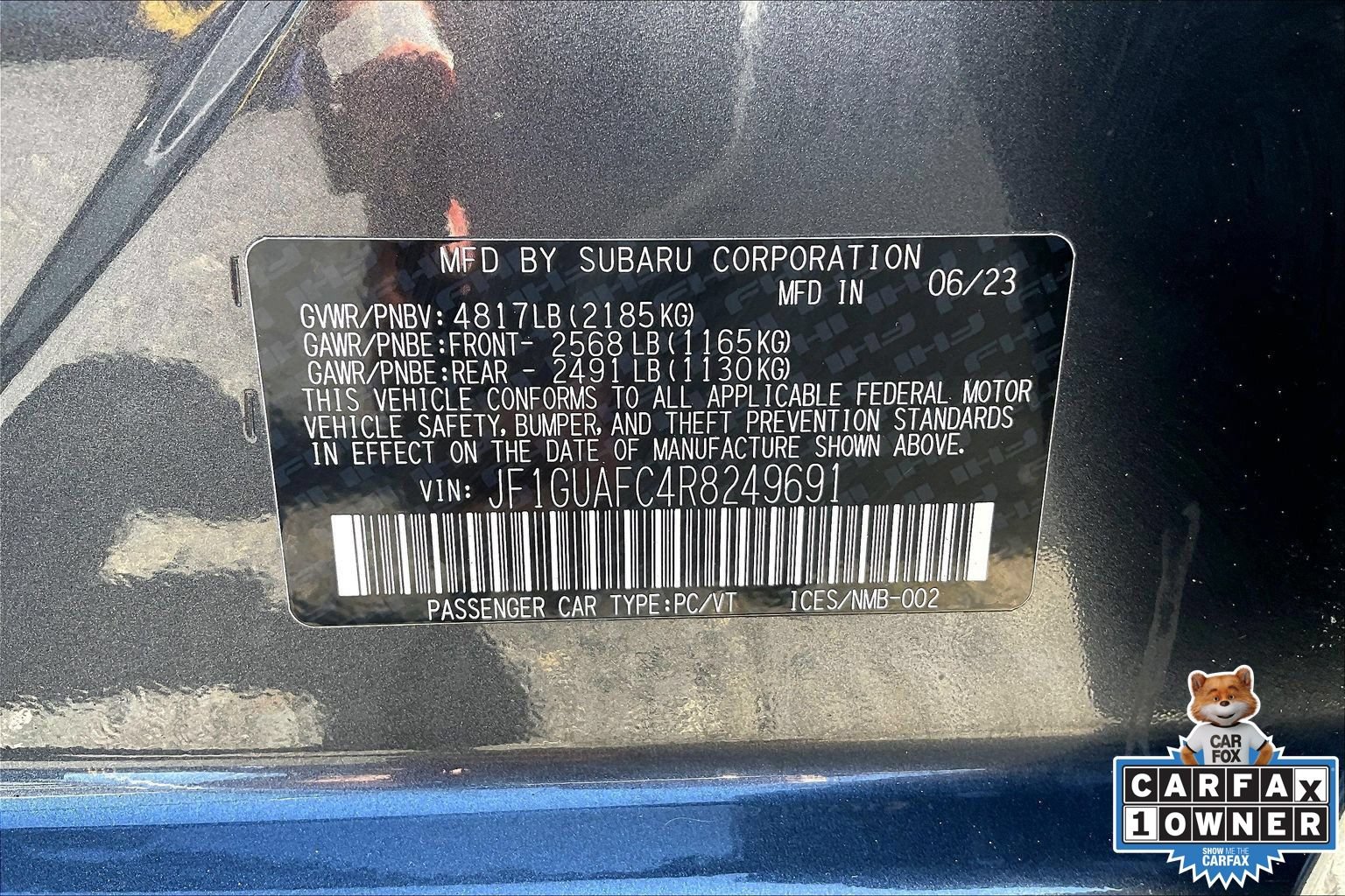Certified 2024 Subaru Impreza 2.0i Sport AWD/4WD image 33