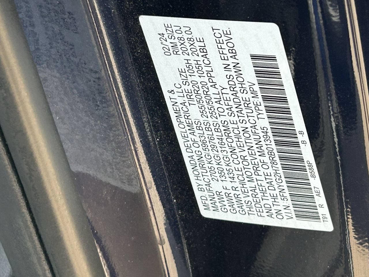 Used 2024 Honda Pilot Touring image 38