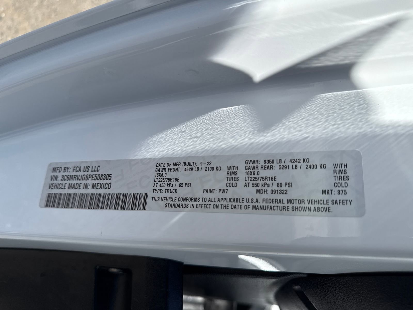 Used 2023 RAM ProMaster 3500 FWD image 30