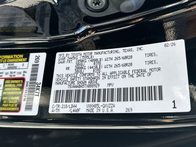 New 2026 Toyota Sequoia 1794 Edition image 31