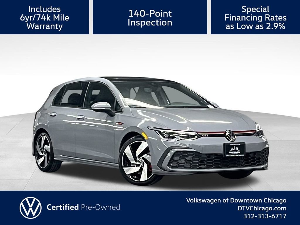 Used 2022 Volkswagen GTI SE image 1