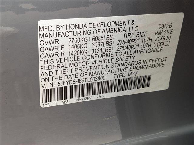 New 2026 Acura MDX Type S image 16