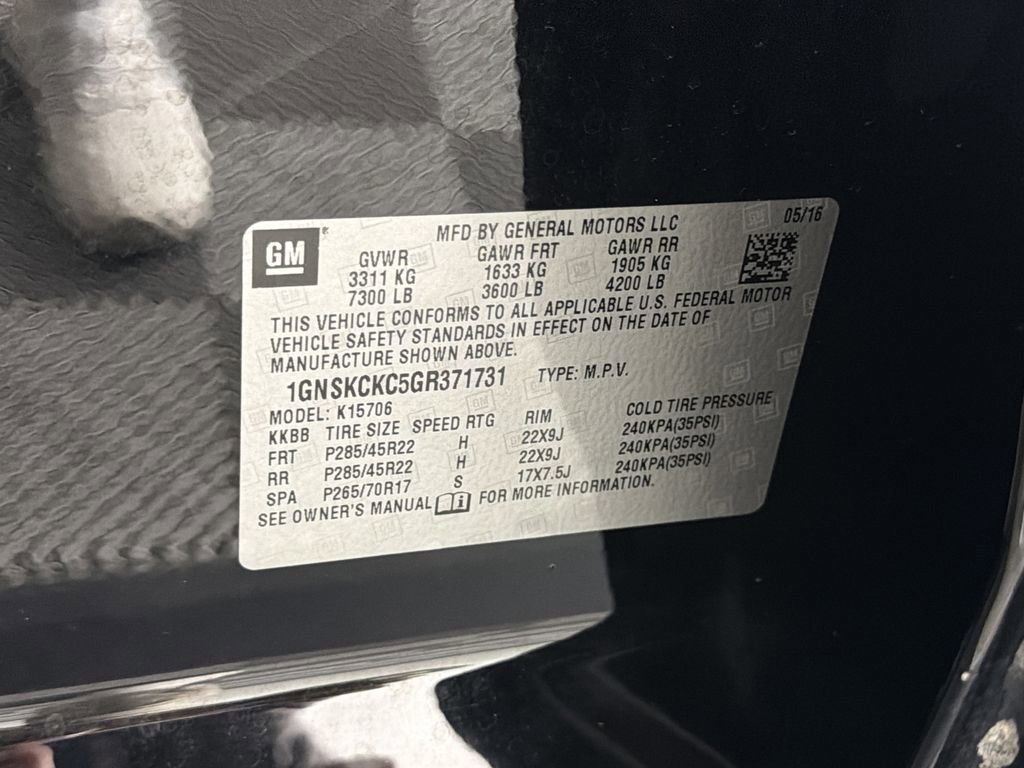 Used 2016 Chevrolet Tahoe LTZ image 38