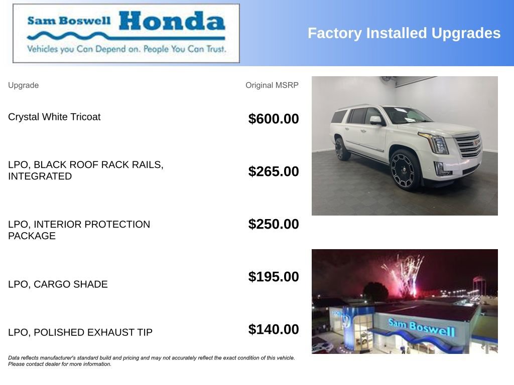 Used 2019 Cadillac Escalade ESV Platinum image 4