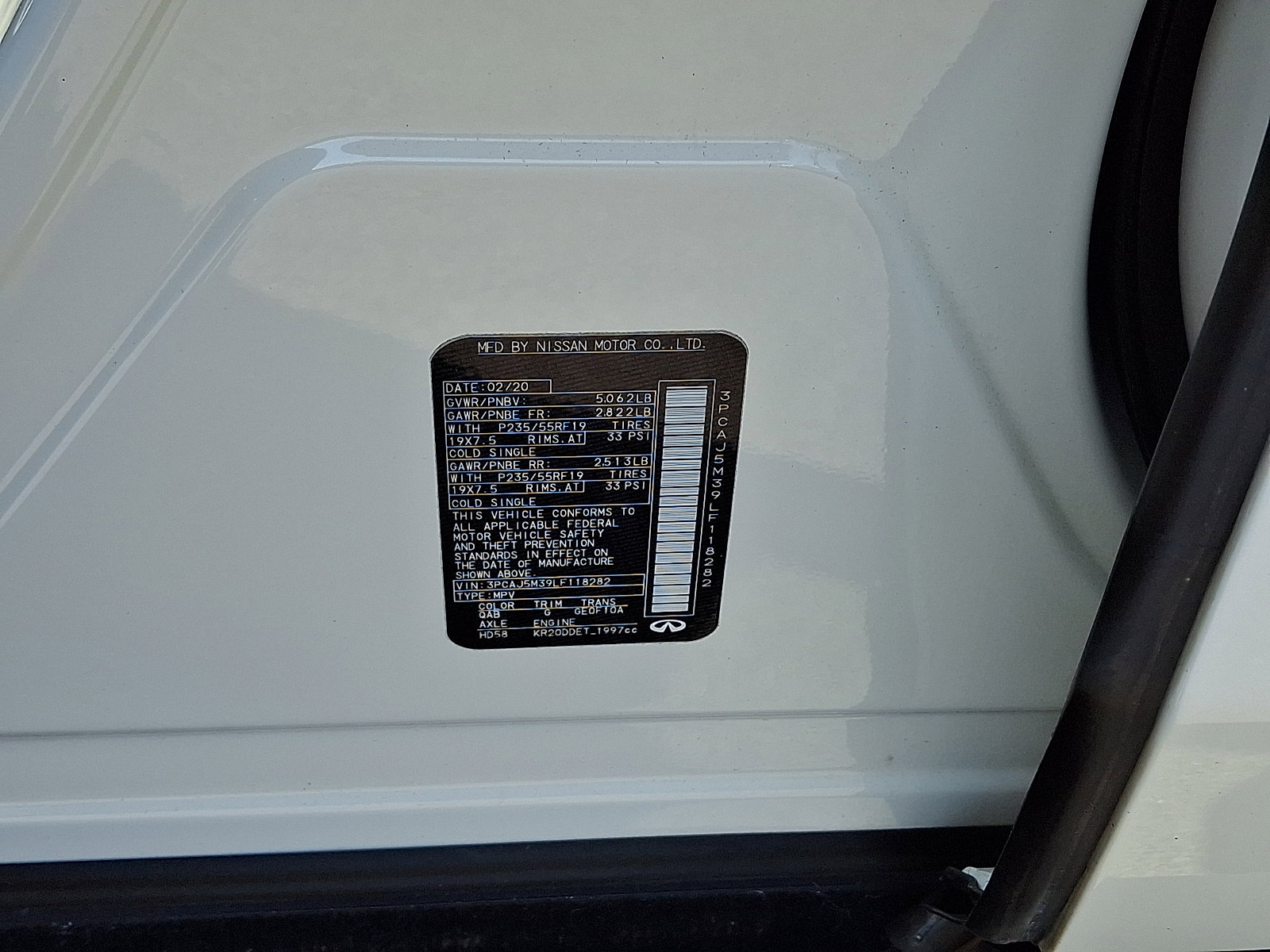 Used 2020 INFINITI QX50 Essential w/ Edition 30 Package image 28