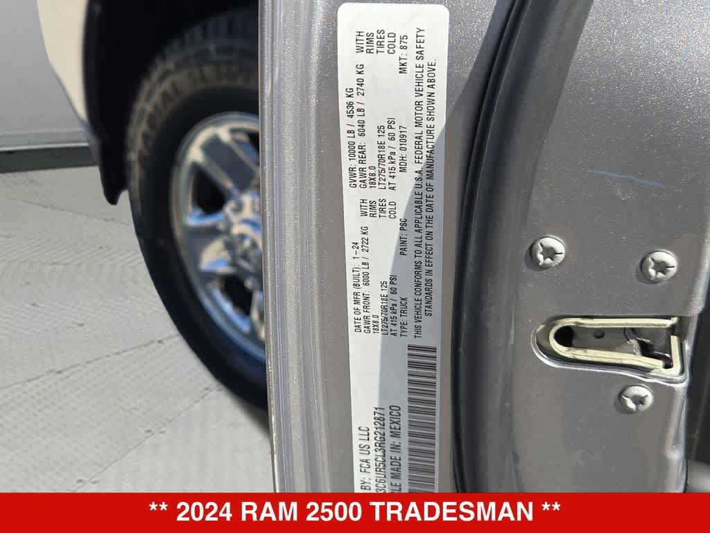 Used 2024 RAM 2500 Tradesman w/ Towing Technology Group AWD/4WD image 35