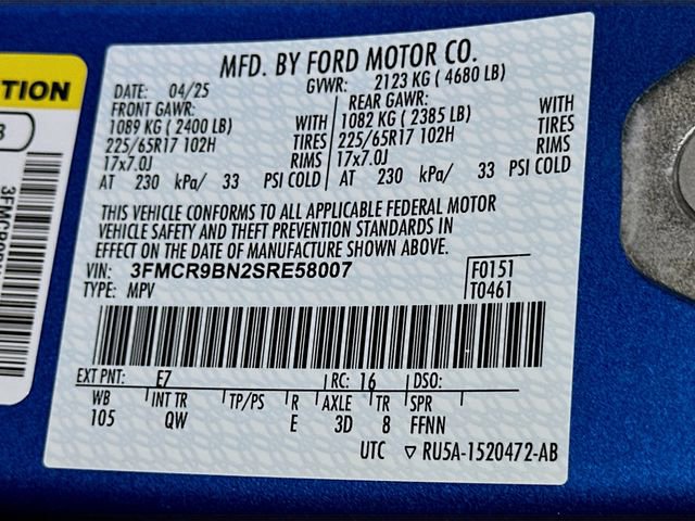 Certified 2025 Ford Bronco Sport Big Bend w/ Convenience Package image 21