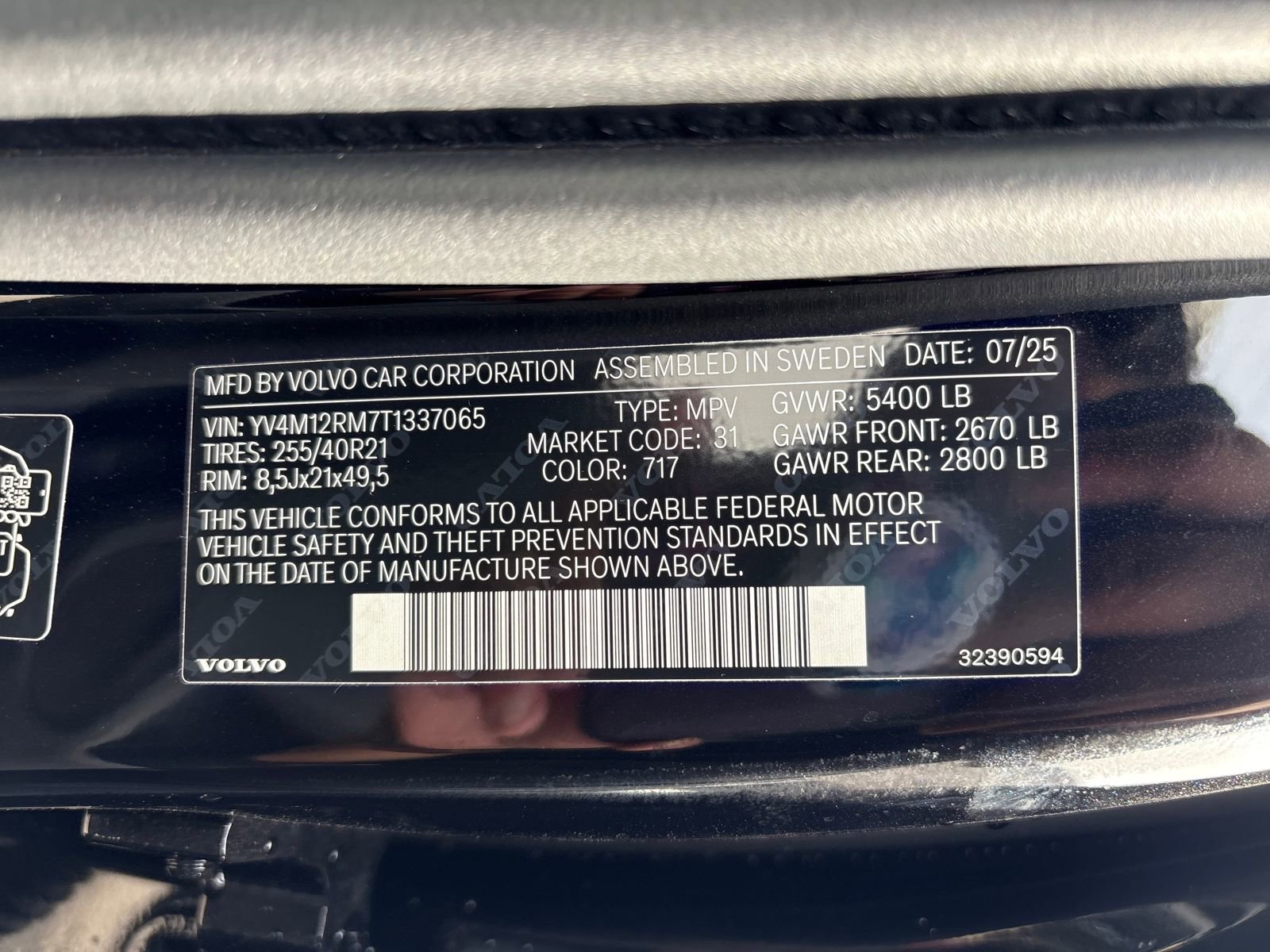 New 2026 Volvo XC60 B5 Ultra w/ Climate Package image 37