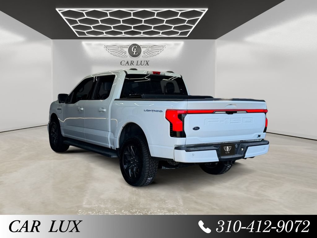 Used 2023 Ford F150 Lightning Lariat w/ Tow Technology Package AWD/4WD image 3