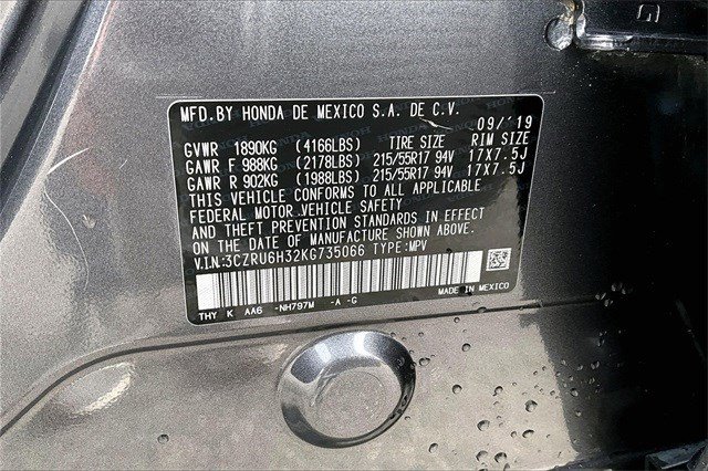 Certified 2019 Honda HR-V LX image 17