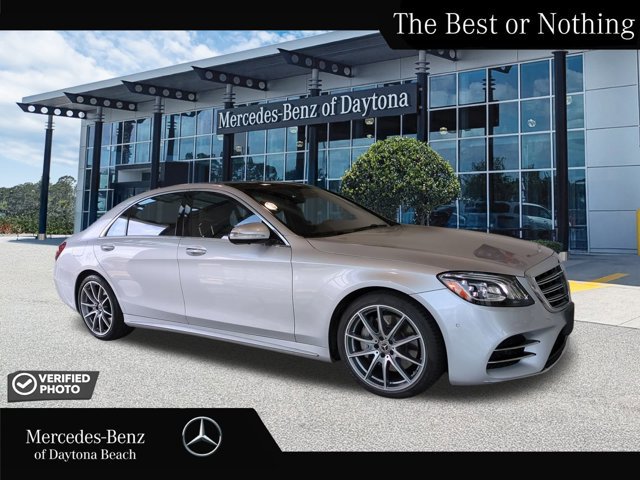 Certified 2020 Mercedes-Benz S 560 Sedan w/ AMG Line Exterior