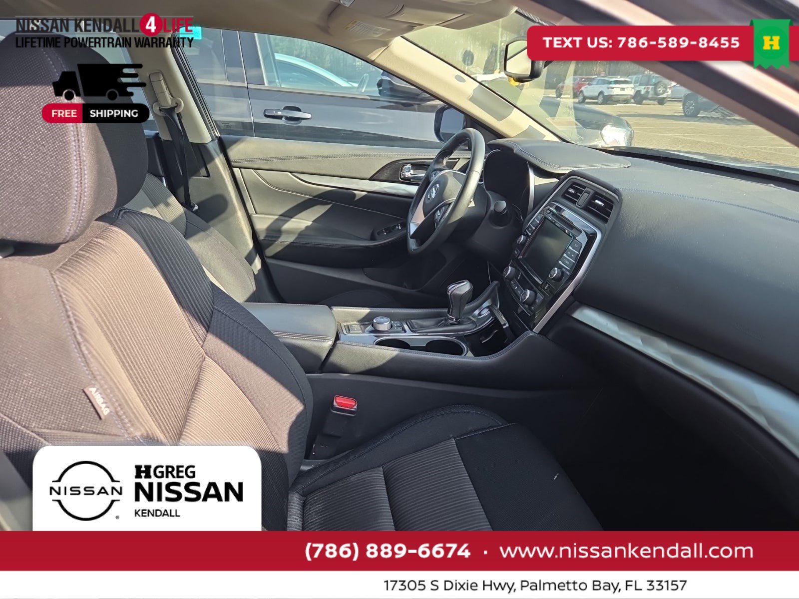 Used 2019 Nissan Maxima 3.5 S w/ Floor Mat Group image 2