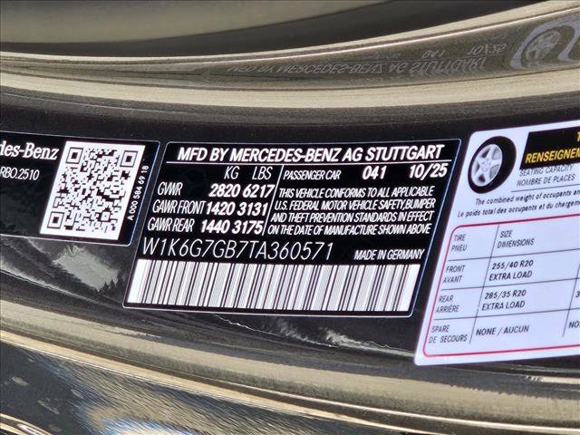 New 2026 Mercedes-Benz S 580 4MATIC Sedan image 19