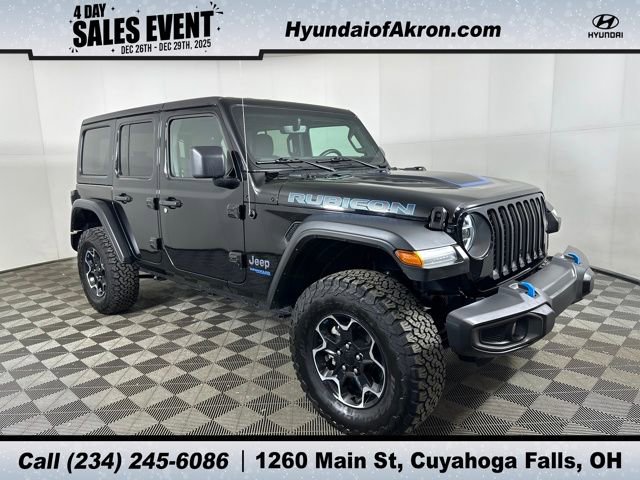 Used 2022 Jeep Wrangler Unlimited Rubicon 4xe w/ Cold Weather Group