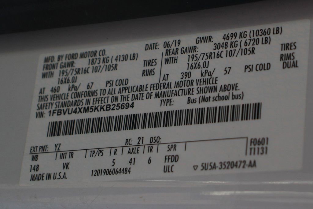 Used 2019 Ford Transit 350 XL image 47