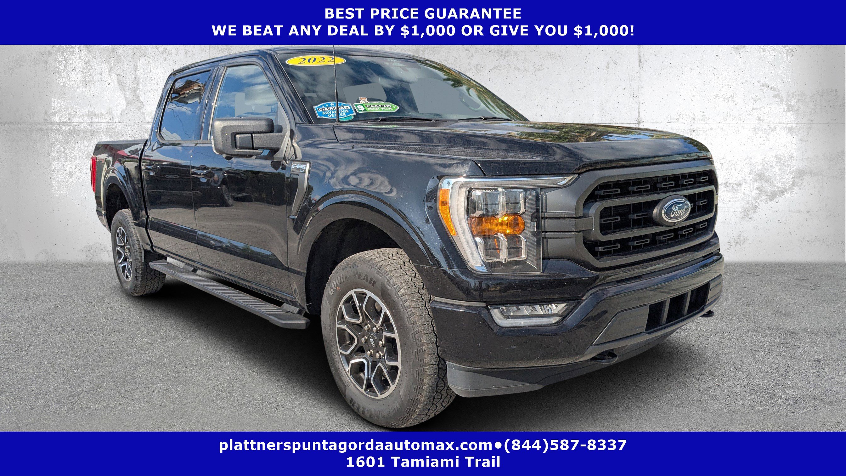 Used 2022 Ford F150 XLT w/ Equipment Group 302A High image 1