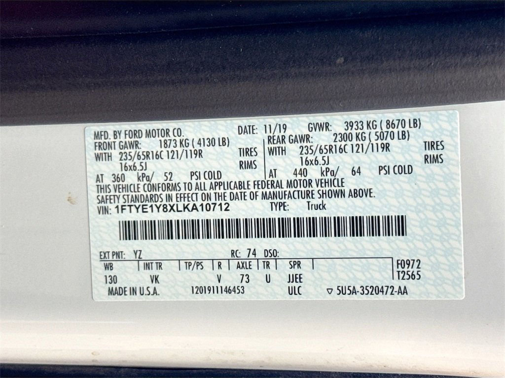 Used 2020 Ford Transit 150 Base image 24