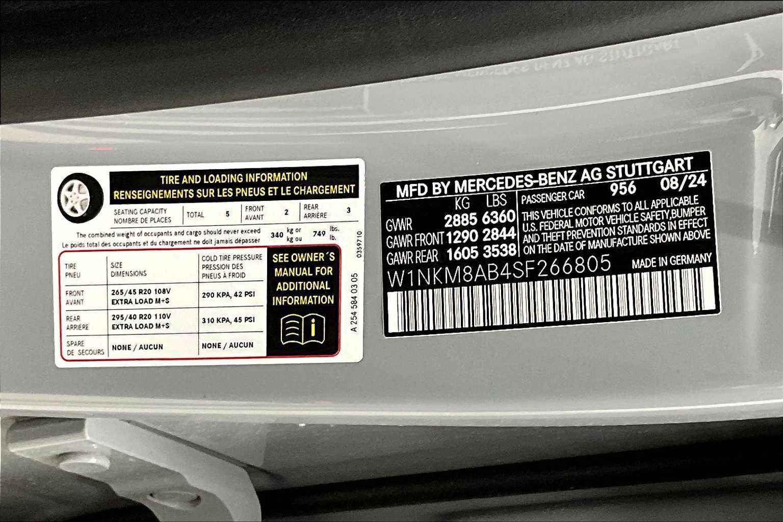 New 2025 Mercedes-Benz GLC 63 AMG S image 21