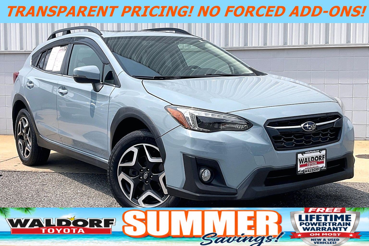 Used 2019 Subaru Crosstrek 2.0i Limited w/ Moonroof Package