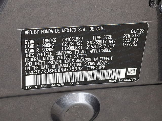 Certified 2022 Honda HR-V EX image 27