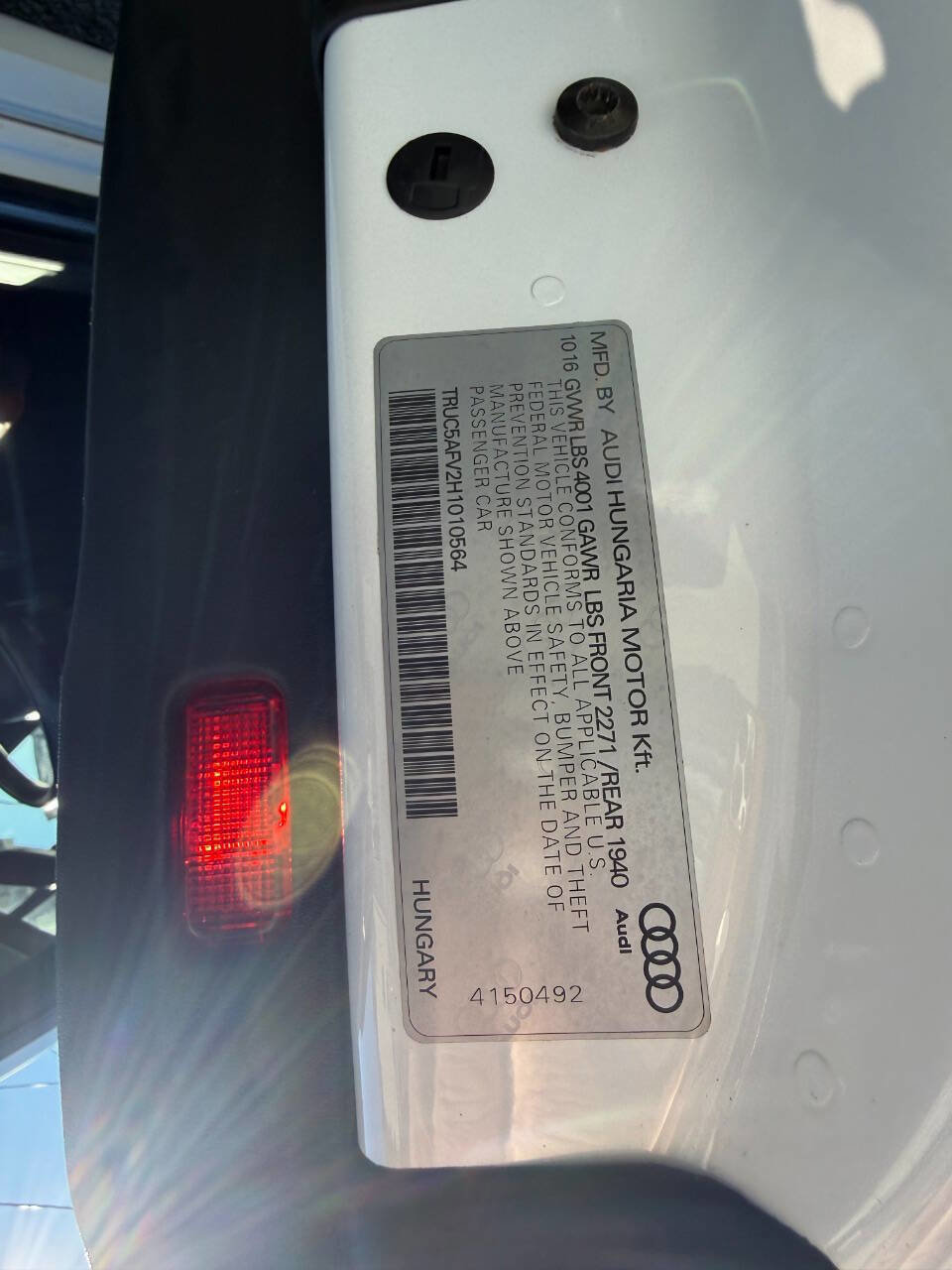 Used 2017 Audi TT 2.0T w/ Technology Package image 21