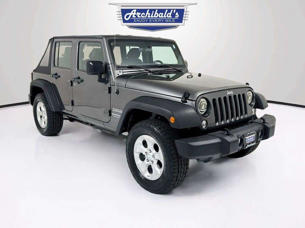 Used 2017 Jeep Wrangler Unlimited Sport w/ Connectivity Group