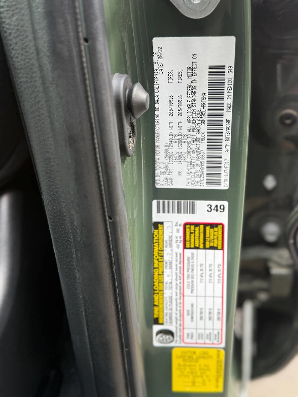 Used 2022 Toyota Tacoma TRD Off-Road image 4