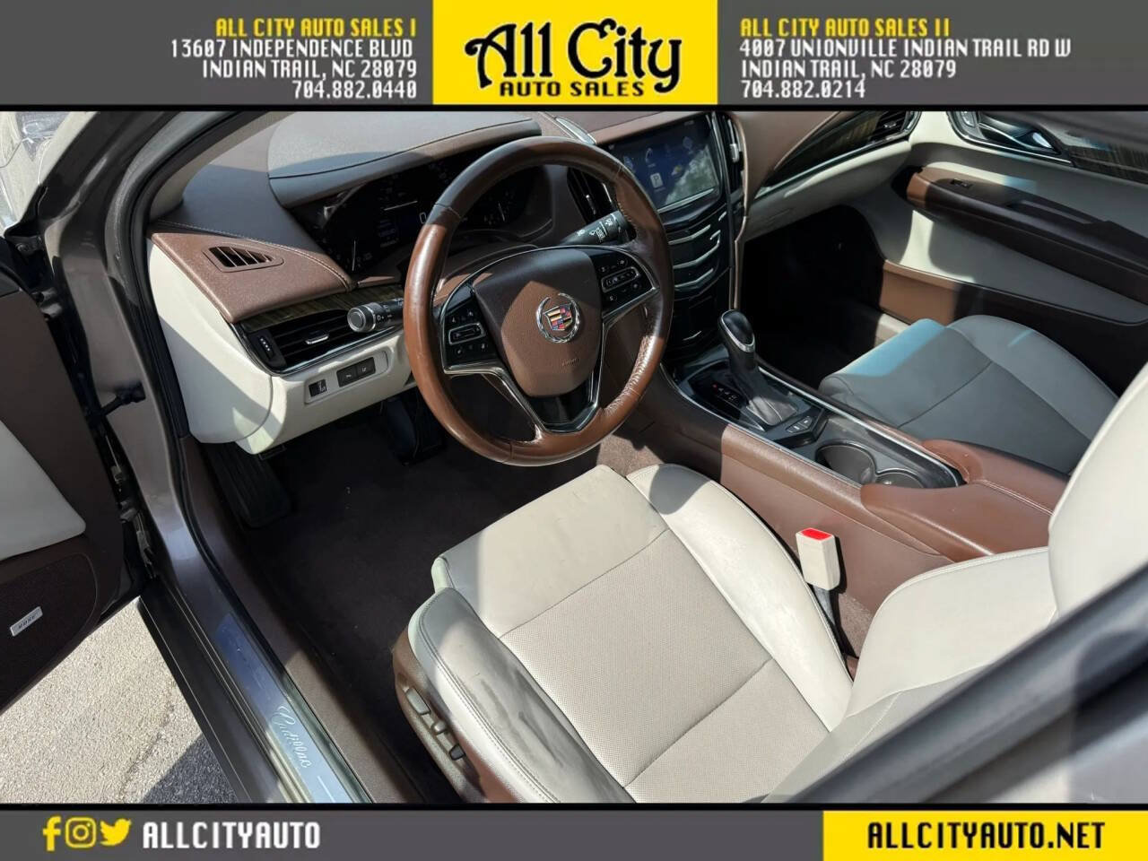 Used 2014 Cadillac ATS Luxury w/ Sun And Sound Package RWD image 9