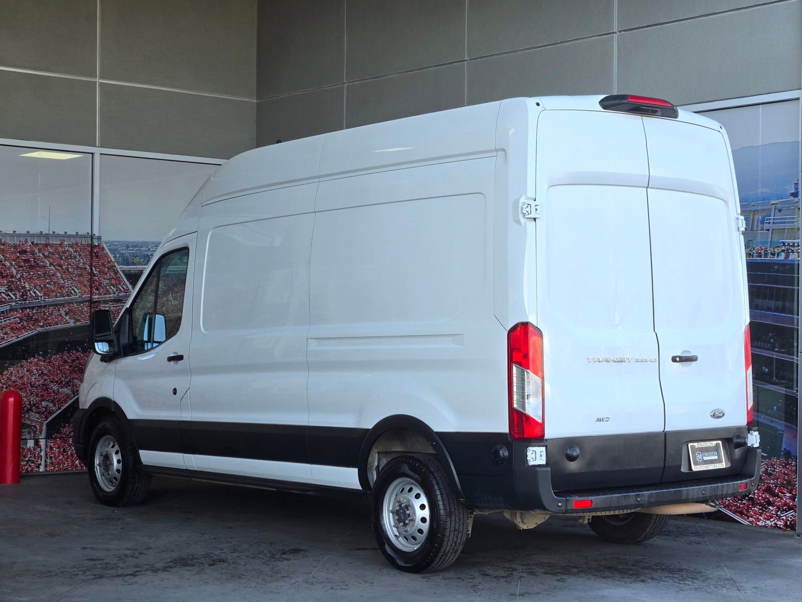 Used 2023 Ford Transit 350 148 High Roof AWD w/ Load Area Protection Package image 6